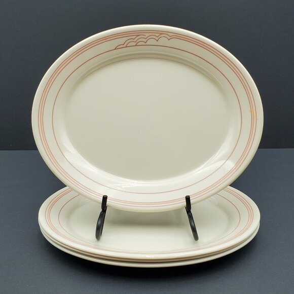 Comcor Tableware by Corning Cumulus Platters Corelle Oval Lunch Salad Plates - Picture 1 of 7